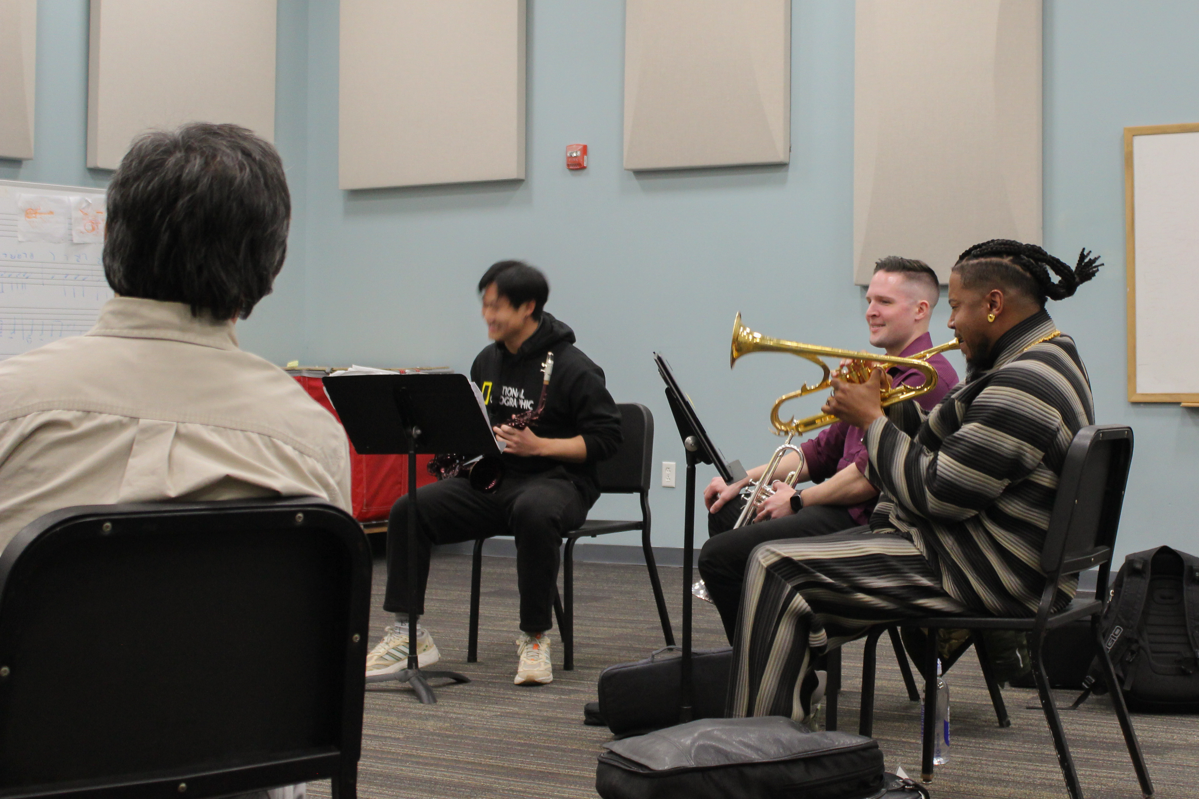 Workshop with Christian Scott aTunde Adjuah session 1