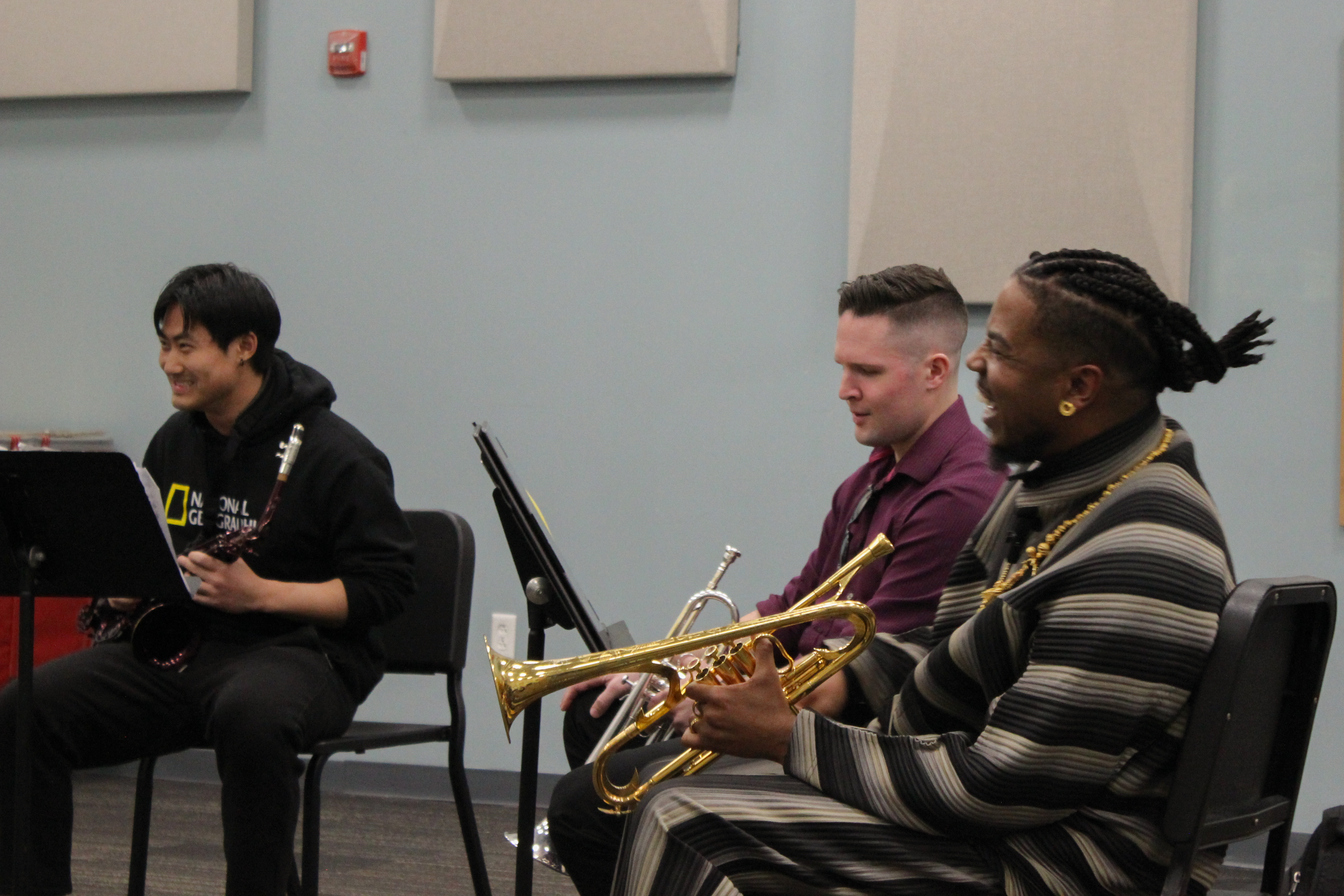 Workshop with Christian Scott aTunde Adjuah session 3